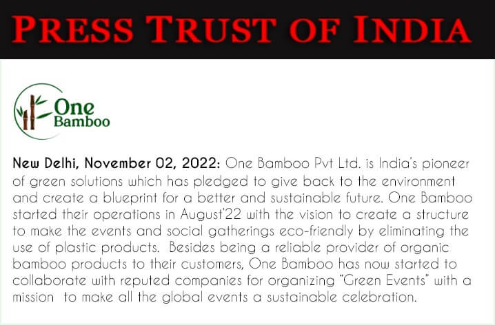 One bamboo News Article